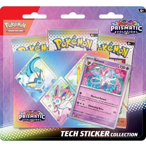 Prismatic Evolutions - Tech Sticker Collection - Sylveon - Pokemon TCG